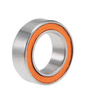 Ceramic ball bearing with orange seal, stainless steel body, 5x11x4mm