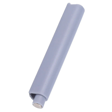 Heavy Duty Magnetic Push Latches Soft Close Cabinet Hardware spring loaded touch release concealed door pad in grey color.