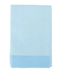 Hella Soft Disposable Bed Pads For Adults Heavy Absorbent Underpad With Odor Blocking Fluff Pulp Super Gentle On Skin Top Pick For Maternity Recovery Baby Changing And Sweet Dreams 10 Pack Large in light blue color.