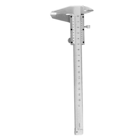 Slide Caliper Tool 0 To 150mm Carbon Steel Measuring Instrument close-up showing scale and body