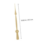 DIY Wall Clock Kit With Battery Powered Quartz Movement, Hands, And Heavy Duty Clock Mechanism showing 10.02 in hand