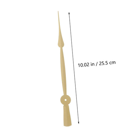 DIY Wall Clock Kit With Battery Powered Quartz Movement, Hands, And Heavy Duty Clock Mechanism showing 10.02 in hand