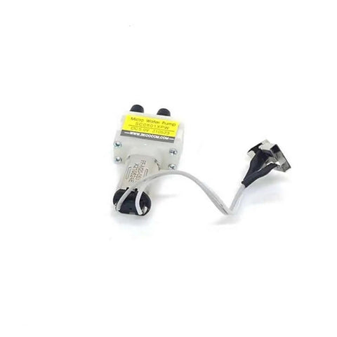 Heavy Duty Water Pump Motor Replacement For Robot Vacuums Straight Up Quiet Operation Solid Stainless Steel Build parts view from side