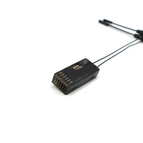 R9Slim OTA Long Range Receiver with antennae for R9M Lite Series Transmitters, 868MHz or 915MHz frequency, RC models compatible.
