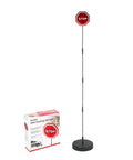 Park Like A Boss Smart LED Reversible Garage Stop Sign With Heavy Duty Base And Flashing Warning Signal for easy setup and use.