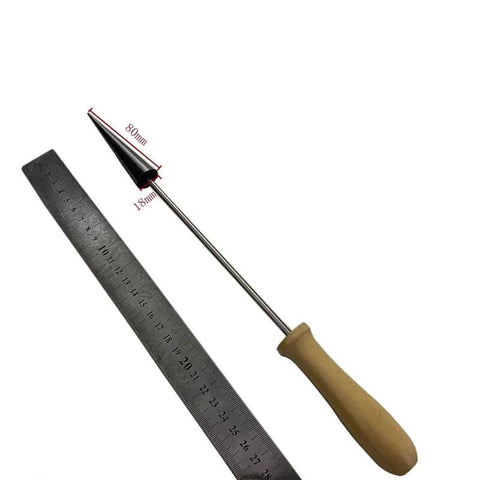 Graphite Plate For Glassblowing And Metal Casting Tool Pro Grade High Purity Graphite Block 80mm By 18mm with reamer and ruler