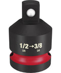Shockwave Impact Duty One Half Inch Drive Socket With Ball Detent Retention, Wear Resistant Markings, Model 49-66-6725, red band