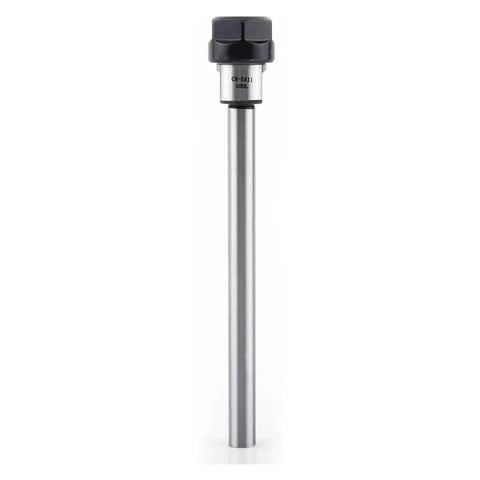Hella Tough 8mm Cylindrical Shank Collet Extension With Knockout Precision Threading For Heavy Shop Lathes And Mill Tools, steel construction