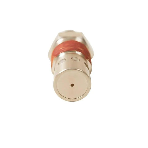 Air Compressor Check Valve Brass Half Inch NPT And Half Inch CFPC Fittings metal construction close-up view