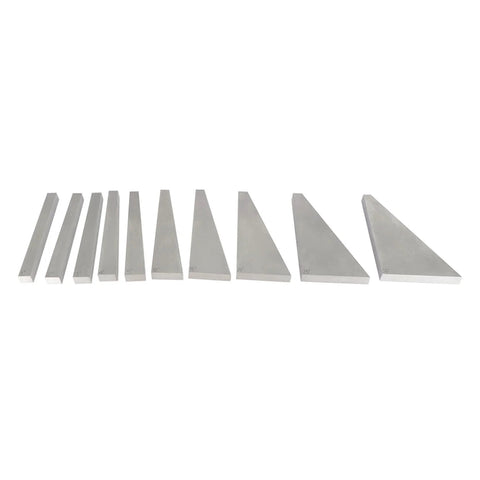 TINVHY 10-pack precision steel angle blocks, 1–5° and 10–30° for machinist calibration