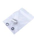 Premium Quick Swap One Millimeter Four Hole Steam Nozzle Tip Amping Up Milk Foam Density For Single And Dual Boiler Espresso Coffee Maker Replacement Parts in packaging with two rubber washers.