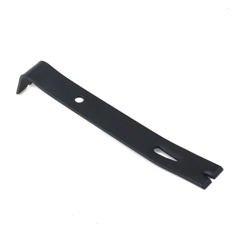 Go-To 7 Inch Flat Pry Bar Crowbar For Prying, Scraping, Lifting And Nail Pulling, Rugged Carbon Steel Wonder Bar with flat and nail puller end