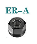 Stable Performance Chuck Collet Nut Engraving Machine ER8 ER11 ER16 ER20 nut with threaded design and black finish for lathe milling.