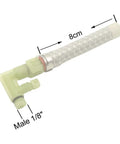 Eight Centimeter Water Pump Hose With High Pressure One Eighth Inch Male Fittings, PET Hose, High Temp, Safety Valve 0.8-3 Bar