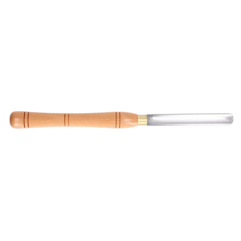 Workhorse HSS Woodturning Bowl Gouge And Spindle Gouge For Wood Lathes, high speed steel chisel with a wooden handle.