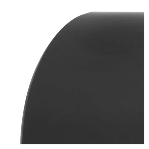 Close-up of black 90mm PU 80A Shockproof Skateboard Wheel for Electric Scooters and Longboards showing smooth surface.