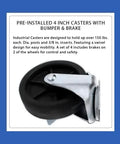 Chef Approved Commercial Reach In Refrigerator Featuring Bottom Mount Compressor And Slick Stainless Steel Finish Built Hella Tough For Hot Kitchens And Zero Sweat Service with pre-installed 4-inch casters.