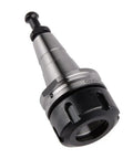 Boss Grade Killer ISO30 ER32 Balance Collet Machined From Premium Stainless Steel For CNC Milling Lathe Operations With Dead Nuts Pull Stud Mount System Setup, side view.