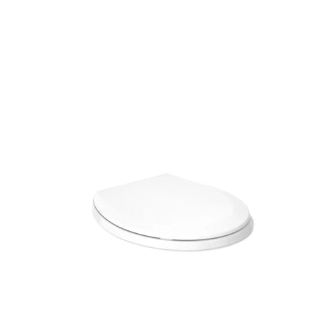 Lustra Q2 Advantage Toilet Seat With Closed Front Polypropylene Chip Resistant Finish That Wont Stain Or Peel Easy Install Built Tough