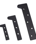 Heavy Duty Stainless Steel Cabinet Hinges delivering 360 Degree Smooth Swivel Rotation for wardrobe doors, shown in three sizes.