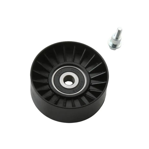 Premium Drive Belt Idler Pulley Perfect For 125 200 300cc Sport City Street SR Scooters with solid black build and a bearing.