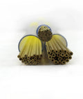 Brass EDM drilling electrode tubes, 20-piece set, single-channel, 400 x 3.0 mm