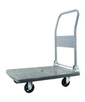 Heavy Duty Folding Platform Trolley On Wheels, Rugged Utility Cart for Home Garage Workshop and Warehouse