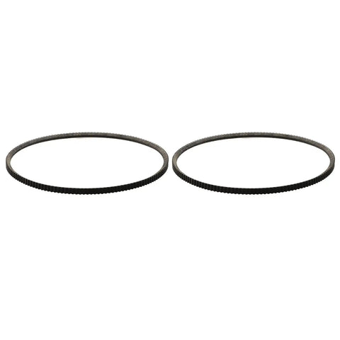 Two Pack 5M375 Lathe Drive Belt For WM210V Mini Lathe With 38mm Bore, polyurethane heavy duty motor belt set