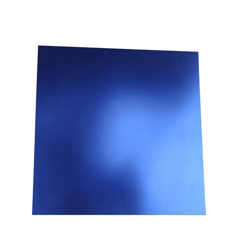 Blue Anodized 5052 Aluminum Sheet For Engraving Signs And Decorative Panels Laser Ready For Silk Screen Printing And Nameplates