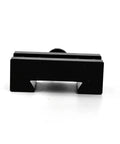 Heavy Duty Oversize Turning Facing Tool Holder For Wedge Type Quick Change Metal Lathe Post Up To 12 Inch Swing view from front, black steel build.