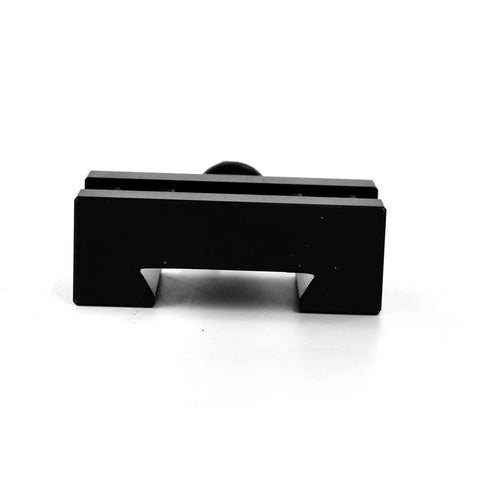 Heavy Duty Oversize Turning Facing Tool Holder For Wedge Type Quick Change Metal Lathe Post Up To 12 Inch Swing view from front, black steel build.
