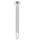 304 Stainless Cross Countersunk Head Screws With Fine Thread 50mm Drill Screws For Furniture Repairs And DIY Projects Works On Metal Wood