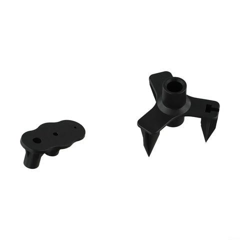 Ultimate No More Squeaks Floor Repair Kit with joist screws and engineered plastic fixture for carpeted hardwood subfloors