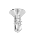 Close-up of 200Pcs 13mm Self Drilling Screws Countersunk Cross Head Stainless Steel Fasteners For Wood And Metal Kit M4.8-16