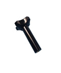 Top Shelf Long Screw Nut Clamping Bolt Accessory For Soft Serve Ice Cream Machines, heavy duty, black metal design, diamond bottom.