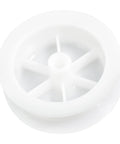 Replacement Dryer Idler Pulley For Washing Machines WE03X31620 WE12X20395 Durable High Torque Belt Tensioner Easy Install OEM Compatible Part Keeps Your Dryer Spinning Smoothly, white ABS pulley