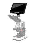 7 Inch 24MP Smart Monitor With Free Software One Click Capture Photos And Videos For Standard C Mount Trinocular Microscope HDMI And USB Real Time Image Transmission on microscope