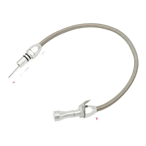 31 Inch Stainless Steel Flexible Transmission Dipstick For GM Power Transmissions, Built Tough Auto Maintenance Tool, Easy Oil Level Check, Precise Measurement, Fits 31 Inch Systems, High Quality Automotive Dipstick, flexible cable with handle