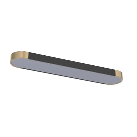 Modern Acrylic Linear LED Ceiling Light With Remote Control 36W 2160 Lumens Eye Protection Design For Kitchen Dining Living Room