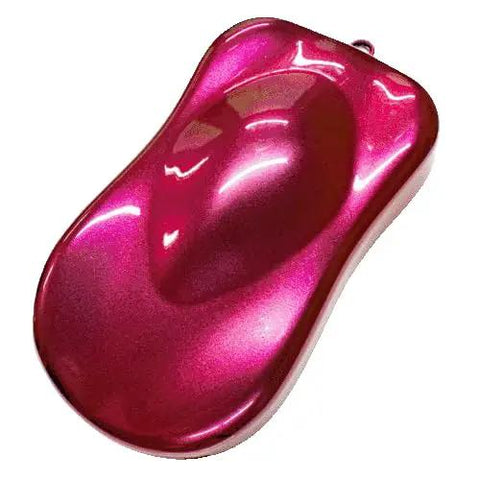 Shop Grade Basecoat Midcoat Automotive Paint Gallon 128oz Ready To Spray Formula With Quick Dry Medium Reducer, pink color sample.