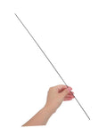 Lightweight Carbon Fiber Rod Set For RC Aircraft And Kite Wings, hand holding one of 10 round solid poles, 1.64ft long