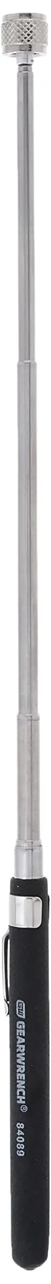 Telescoping Magnetic Pickup Tool With 33-1/4 Inch Reach, 1.5 Pound Lifting Capacity, Built-In Pocket Clip For Easy Access, Grab Small Parts, Nuts, And Screws From Tight Spots During Auto Or Home Repairs