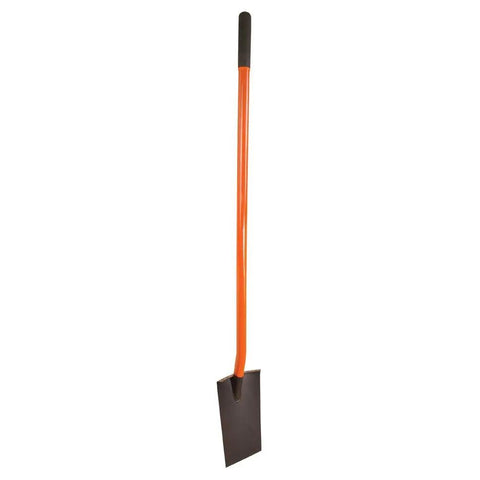 All Steel Nursery Spade With Straight Handle For Real Garden Projects 13 Inch Blade Welded To The Blade For Heavy Duty Digging Powder Coated Handle