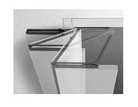 Big Time Commercial Bi Fold Door Hardware Kit Delivers 180 Degree Swing For Wood Doors Up To 110 Lbs visible track and hinge detail.