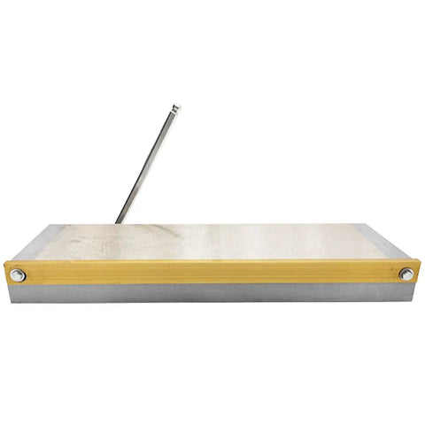 6x18 Inch Rectangular Magnetic Chuck For Lathe Work And Surface Grinding Permanent Magnet Chuck With 100 To 120 N Per Sq Cm Magnetic Strength High Precision Disk