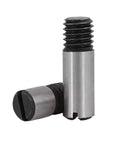 Built Tough 45 Steel Outside Thread Solid Dowel Pins With Slotted Head For Precise Positioning And Reliable Roll Shaft M4 Through M20