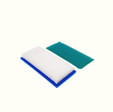 Air Filter With Pre Filter Replacement 710266 710268 For Generac BS 185400 Vanguard 9 to 13 HP Engines, plug-and-play set