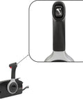 Close-up of Suzuki Outboard Remote Throttle Control 67200-93J50 for side-mounted control box with push-to-open handle detail.