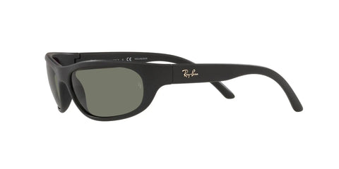 Predator Rectangular Sunglasses For Men Matte Black Full Rim Frames With Polarized Green Lenses 60 mm Wide Dope UV Protection