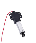 Electric Linear Actuator with 12V DC Motor Controller, 50mm stroke, featuring a durable aluminum shaft and wires for DIY robot builds.